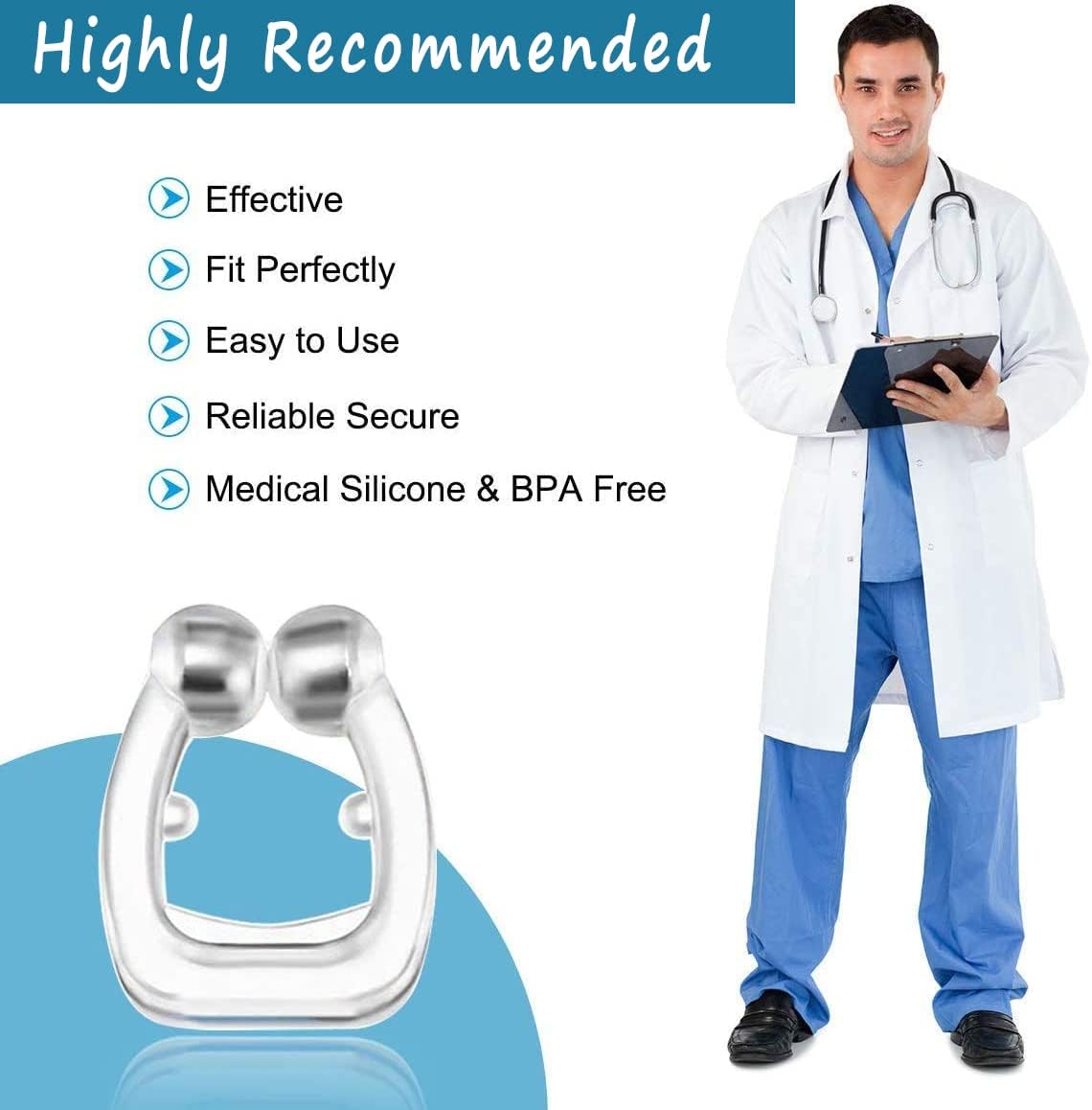 Clip Nasal Antironquidos