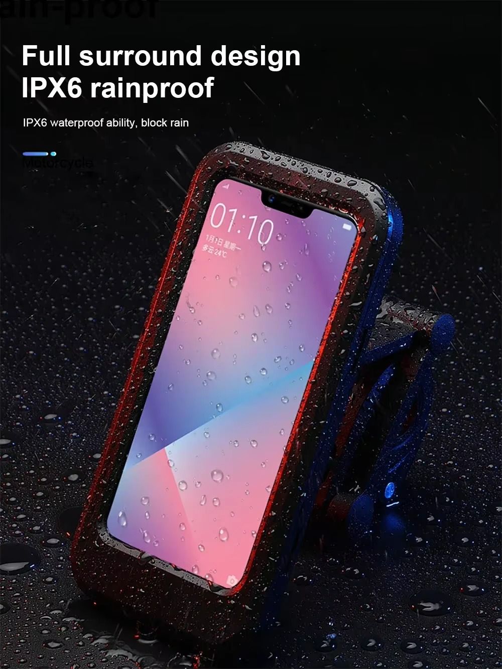 Soporte de celular para moto