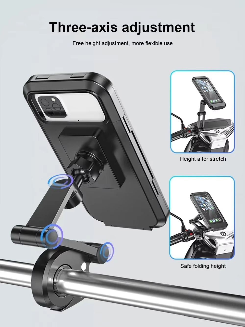 Soporte de celular para moto