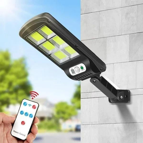 Lámpara Solar con Sensor de Movimiento
