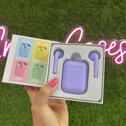 Audífonos AirPods i12 Inalámbricos