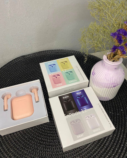 Audífonos AirPods i12 Inalámbricos