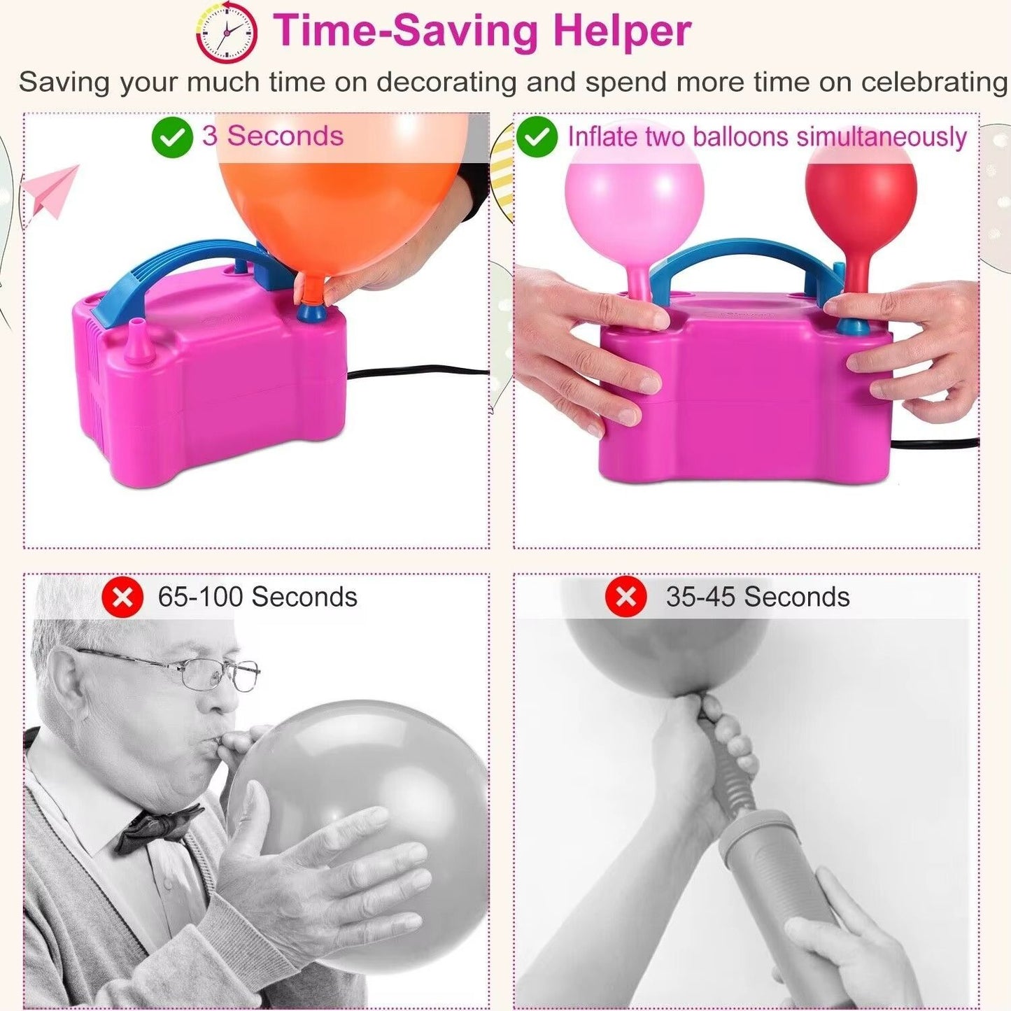 Bomba de Globos Eléctrica